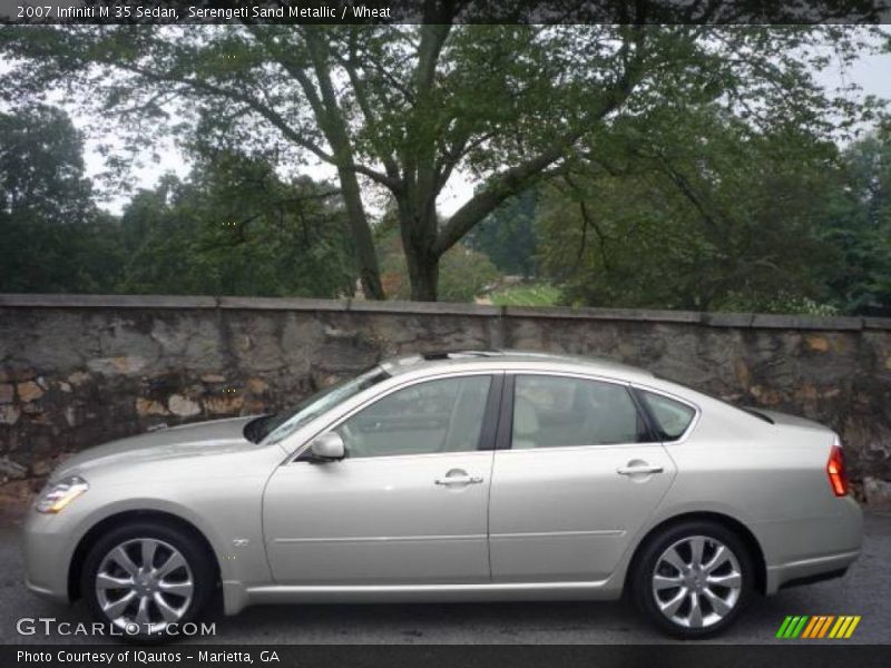 Serengeti Sand Metallic / Wheat 2007 Infiniti M 35 Sedan