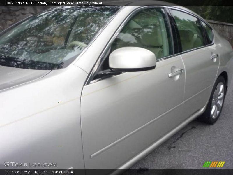 Serengeti Sand Metallic / Wheat 2007 Infiniti M 35 Sedan