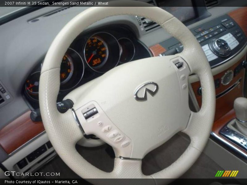Serengeti Sand Metallic / Wheat 2007 Infiniti M 35 Sedan