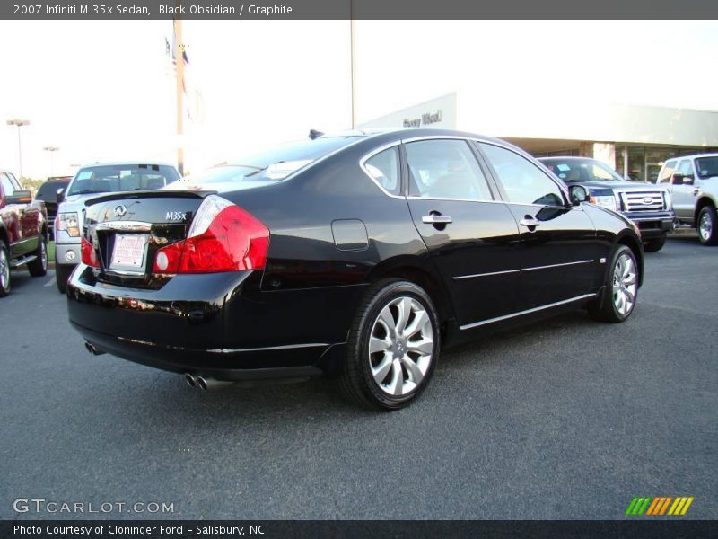 Black Obsidian / Graphite 2007 Infiniti M 35x Sedan