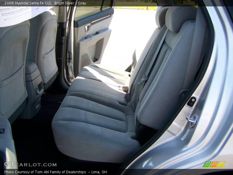 Bright Silver / Gray 2008 Hyundai Santa Fe GLS