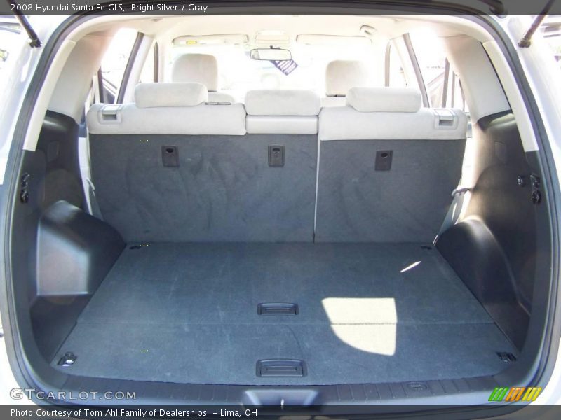 Bright Silver / Gray 2008 Hyundai Santa Fe GLS