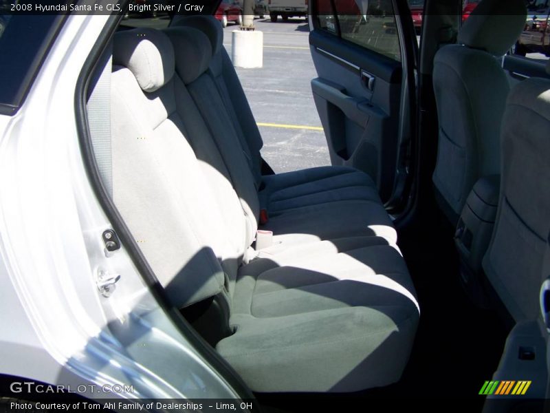 Bright Silver / Gray 2008 Hyundai Santa Fe GLS