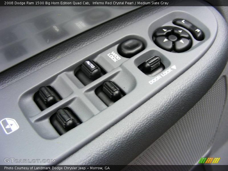 Inferno Red Crystal Pearl / Medium Slate Gray 2008 Dodge Ram 1500 Big Horn Edition Quad Cab