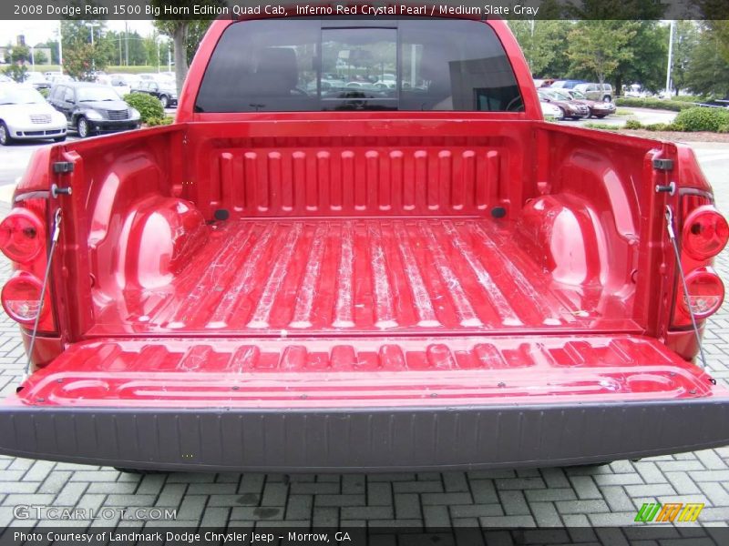 Inferno Red Crystal Pearl / Medium Slate Gray 2008 Dodge Ram 1500 Big Horn Edition Quad Cab