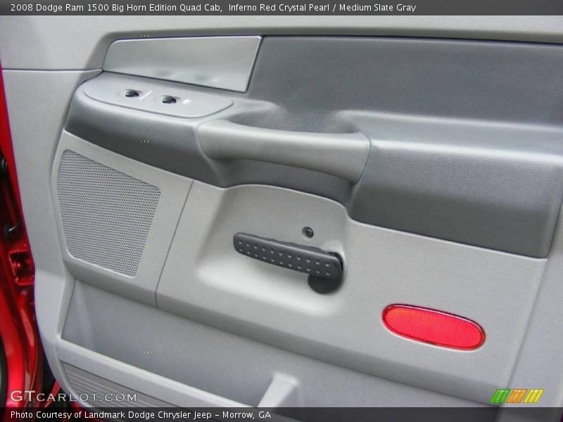 Inferno Red Crystal Pearl / Medium Slate Gray 2008 Dodge Ram 1500 Big Horn Edition Quad Cab