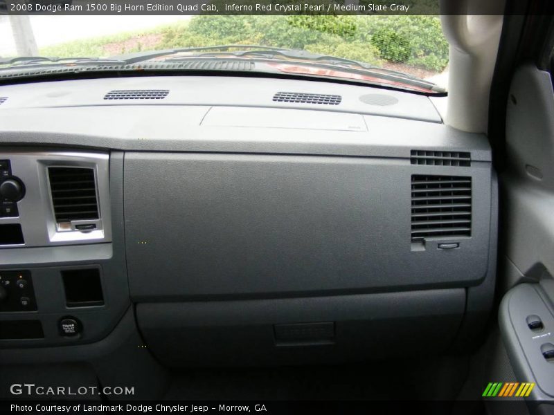 Inferno Red Crystal Pearl / Medium Slate Gray 2008 Dodge Ram 1500 Big Horn Edition Quad Cab