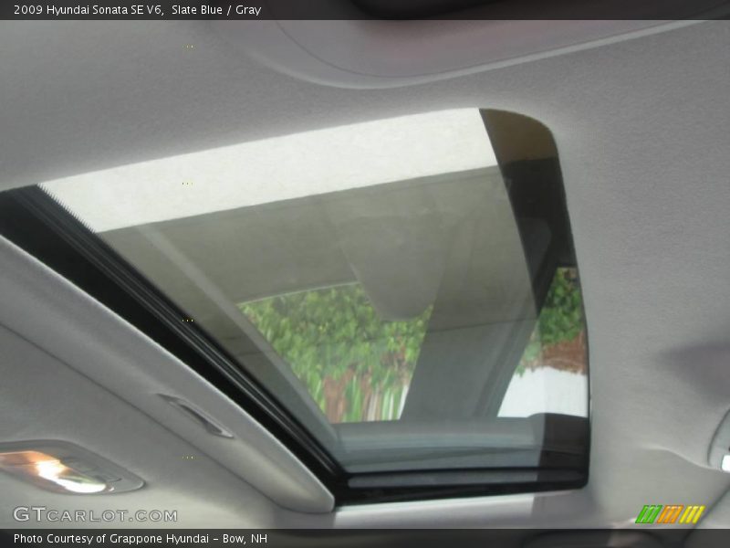 Slate Blue / Gray 2009 Hyundai Sonata SE V6