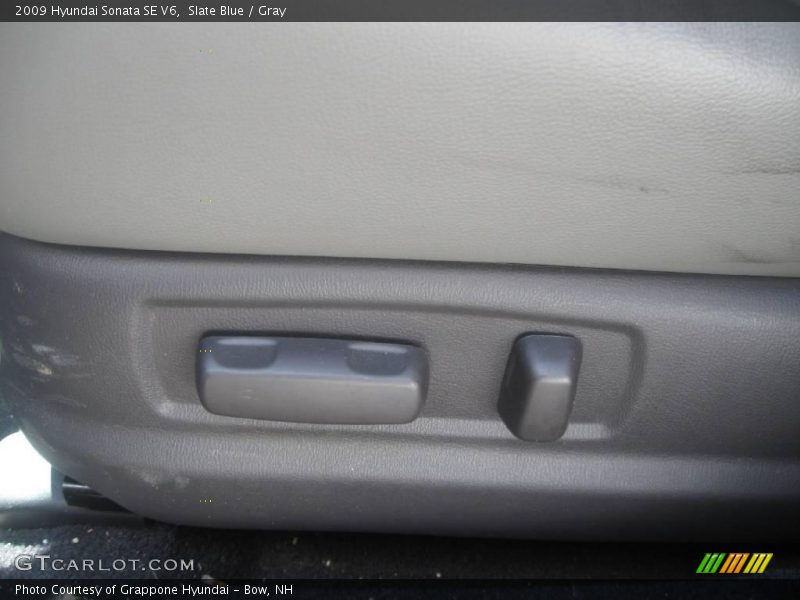 Slate Blue / Gray 2009 Hyundai Sonata SE V6