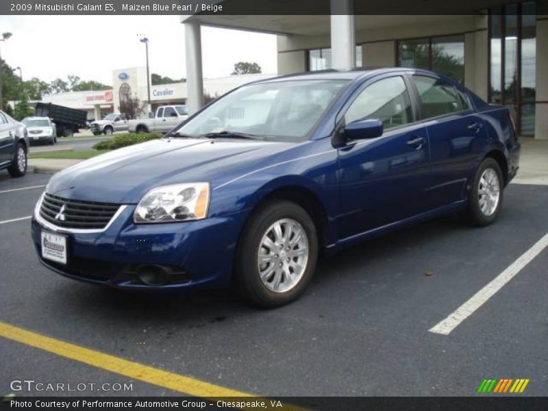 Maizen Blue Pearl / Beige 2009 Mitsubishi Galant ES