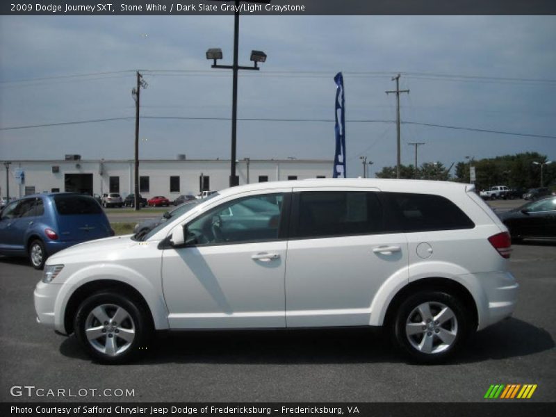 Stone White / Dark Slate Gray/Light Graystone 2009 Dodge Journey SXT