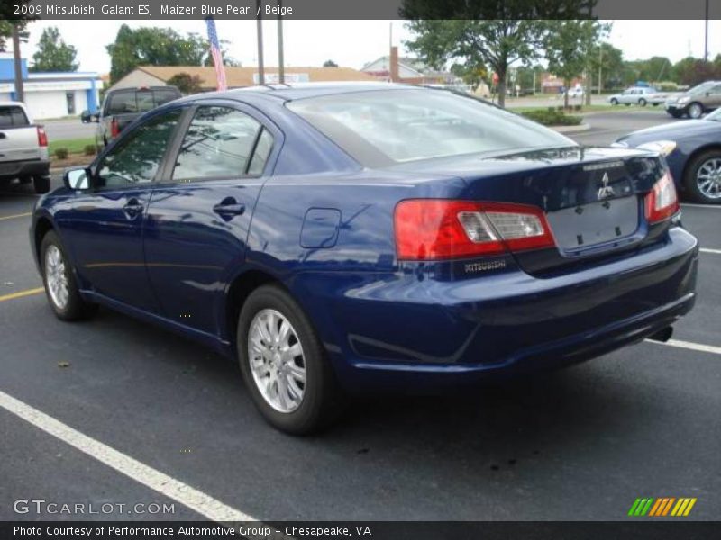 Maizen Blue Pearl / Beige 2009 Mitsubishi Galant ES