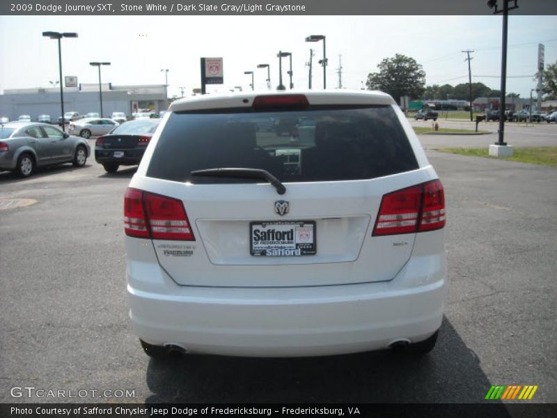 Stone White / Dark Slate Gray/Light Graystone 2009 Dodge Journey SXT