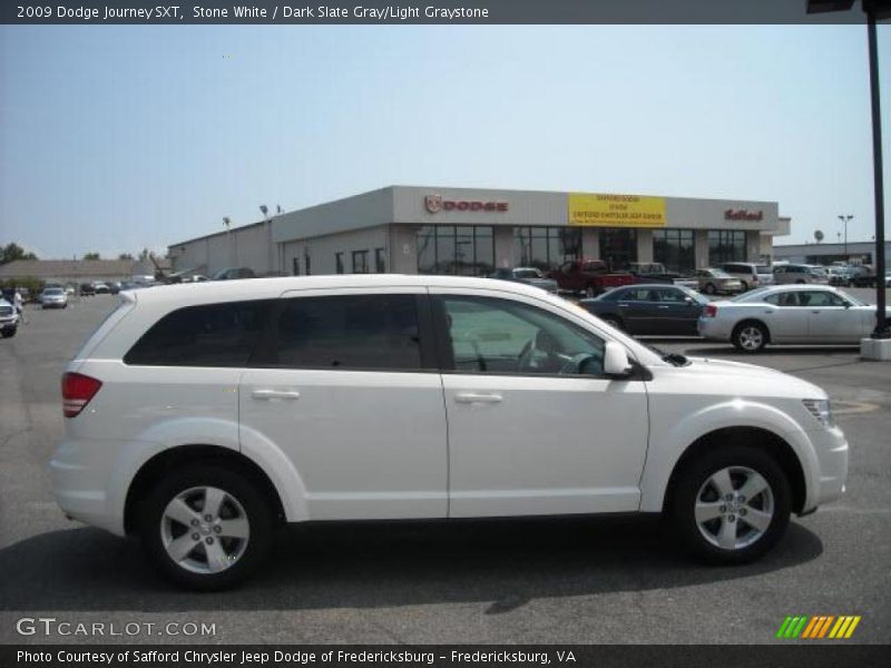 Stone White / Dark Slate Gray/Light Graystone 2009 Dodge Journey SXT