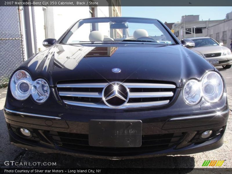 Black / Stone 2007 Mercedes-Benz CLK 350 Cabriolet