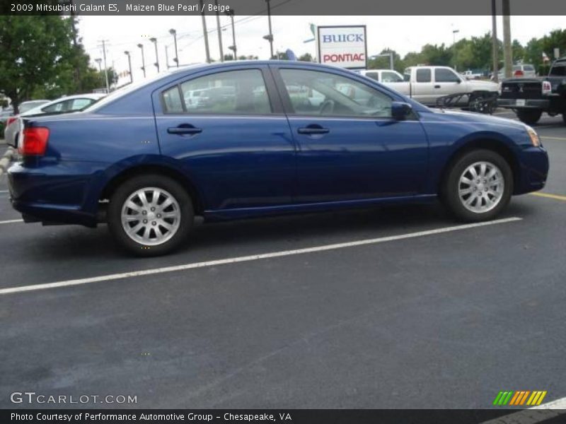 Maizen Blue Pearl / Beige 2009 Mitsubishi Galant ES