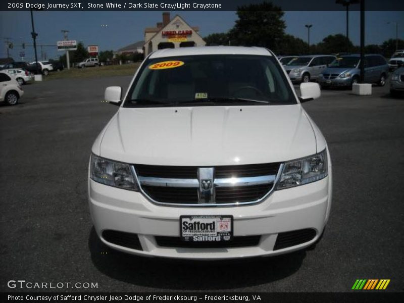 Stone White / Dark Slate Gray/Light Graystone 2009 Dodge Journey SXT