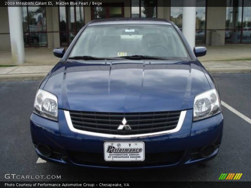 Maizen Blue Pearl / Beige 2009 Mitsubishi Galant ES