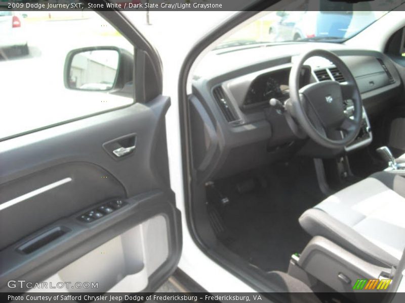 Stone White / Dark Slate Gray/Light Graystone 2009 Dodge Journey SXT
