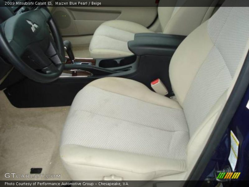 Maizen Blue Pearl / Beige 2009 Mitsubishi Galant ES