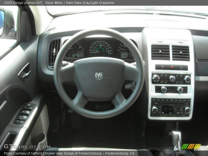 Stone White / Dark Slate Gray/Light Graystone 2009 Dodge Journey SXT