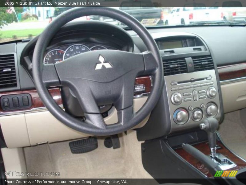 Maizen Blue Pearl / Beige 2009 Mitsubishi Galant ES