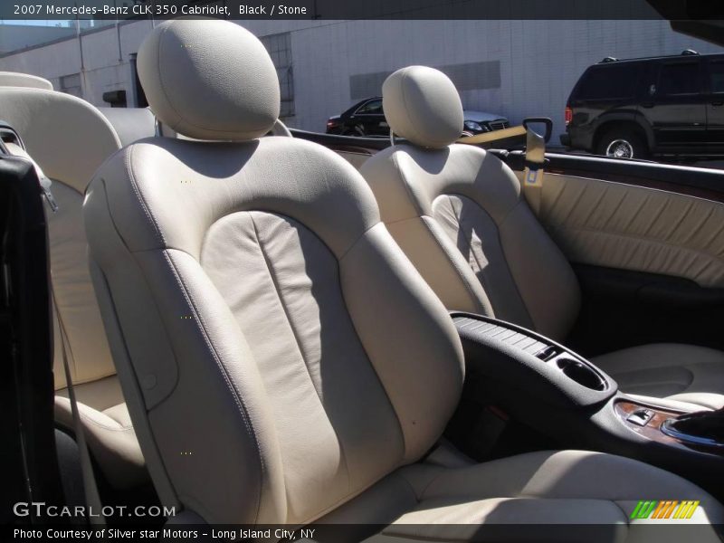 Black / Stone 2007 Mercedes-Benz CLK 350 Cabriolet