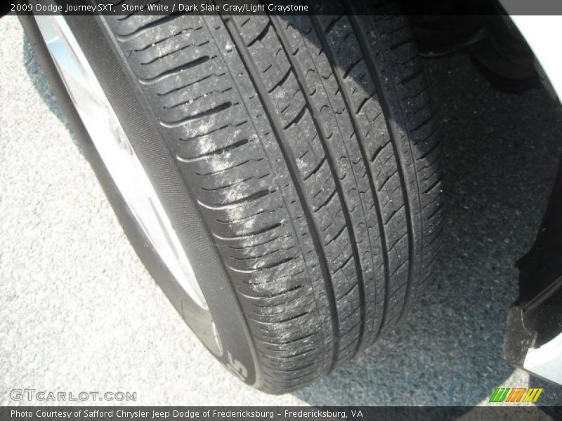 Stone White / Dark Slate Gray/Light Graystone 2009 Dodge Journey SXT