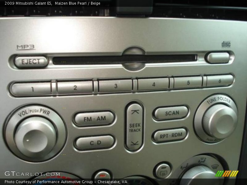 Maizen Blue Pearl / Beige 2009 Mitsubishi Galant ES