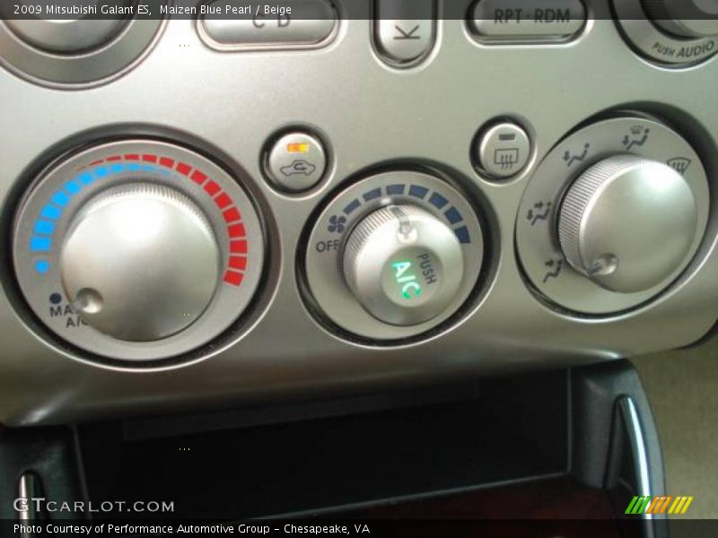 Maizen Blue Pearl / Beige 2009 Mitsubishi Galant ES