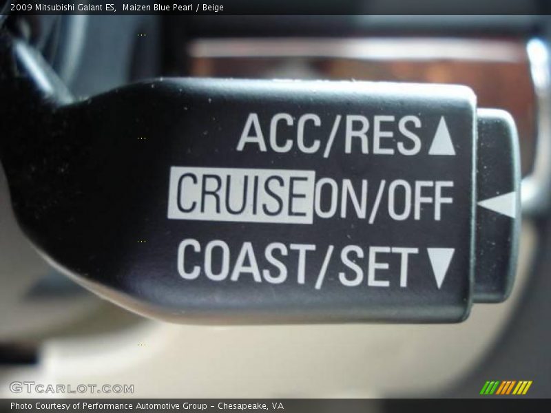 Maizen Blue Pearl / Beige 2009 Mitsubishi Galant ES