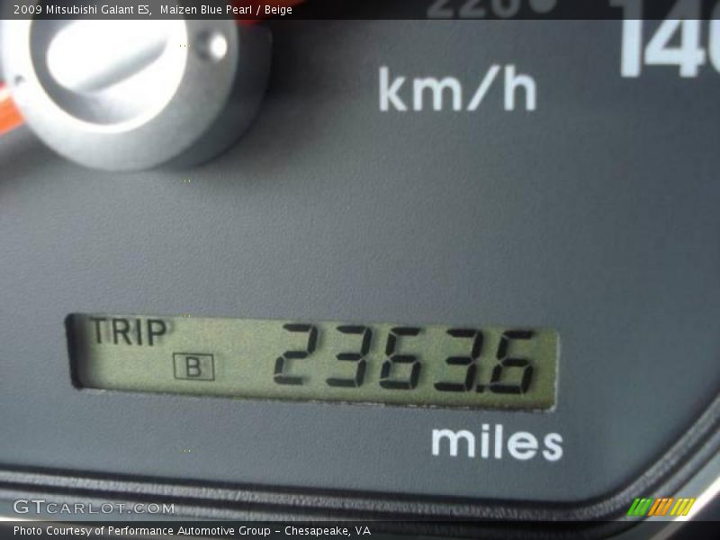Maizen Blue Pearl / Beige 2009 Mitsubishi Galant ES