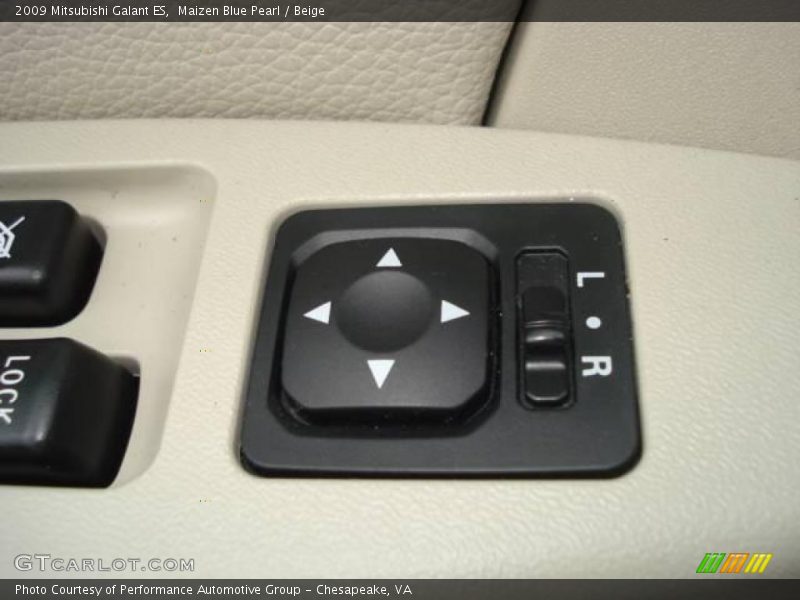 Maizen Blue Pearl / Beige 2009 Mitsubishi Galant ES