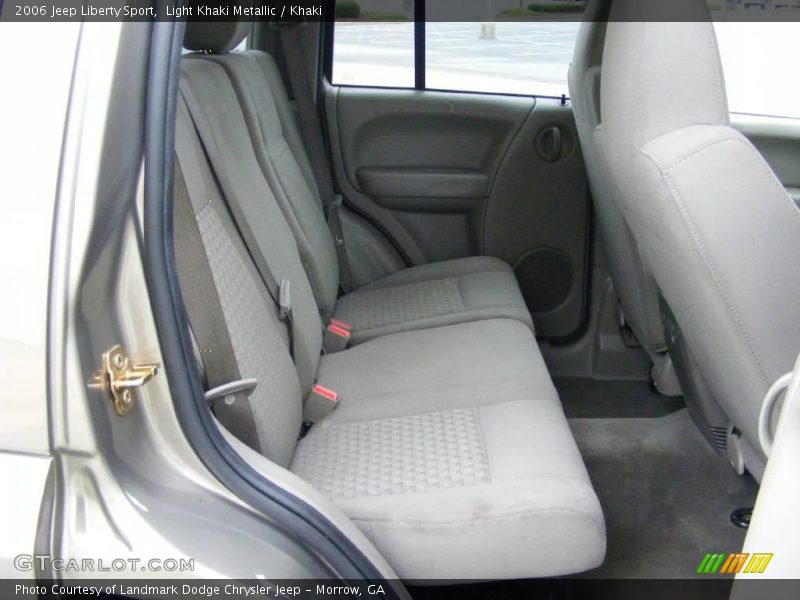 Light Khaki Metallic / Khaki 2006 Jeep Liberty Sport