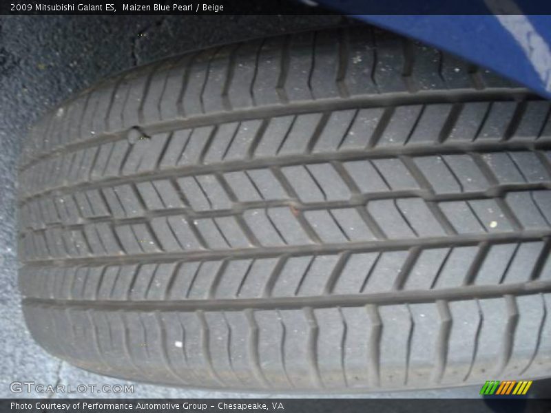 Maizen Blue Pearl / Beige 2009 Mitsubishi Galant ES