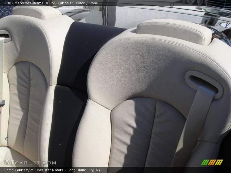 Black / Stone 2007 Mercedes-Benz CLK 350 Cabriolet