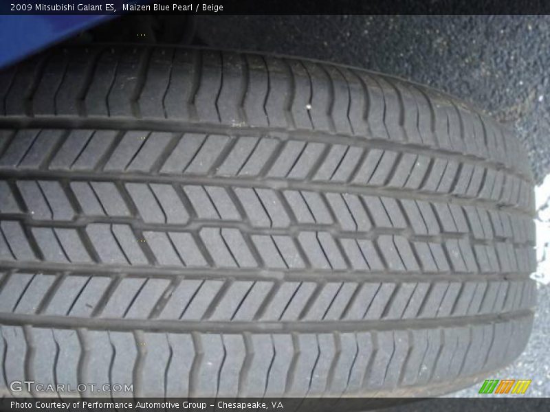 Maizen Blue Pearl / Beige 2009 Mitsubishi Galant ES
