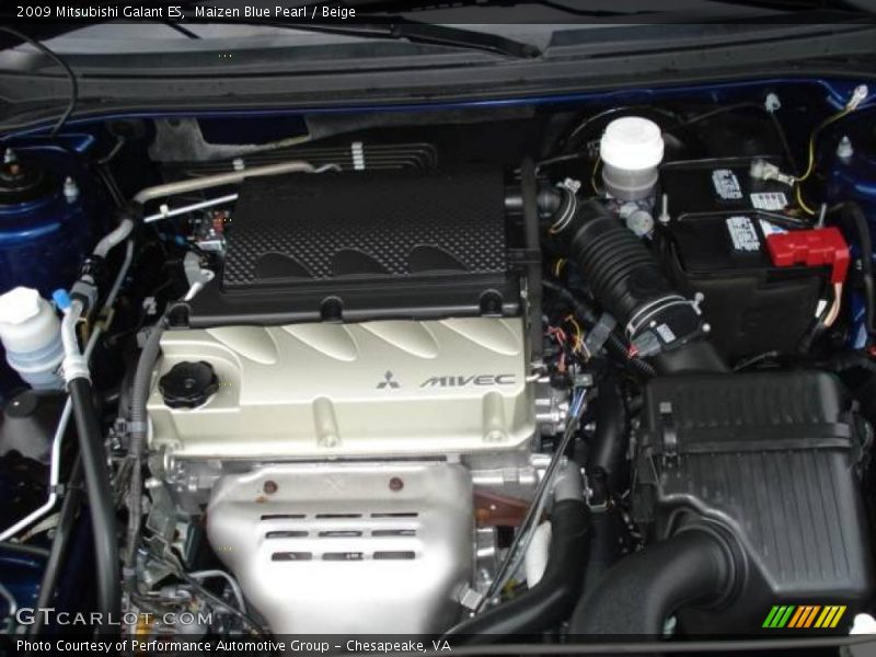 Maizen Blue Pearl / Beige 2009 Mitsubishi Galant ES