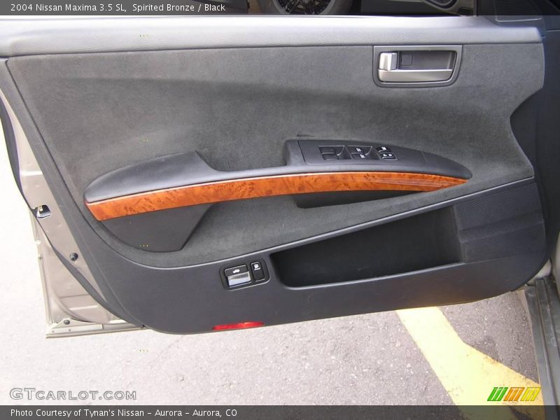 Spirited Bronze / Black 2004 Nissan Maxima 3.5 SL