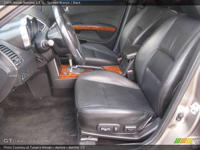 Spirited Bronze / Black 2004 Nissan Maxima 3.5 SL