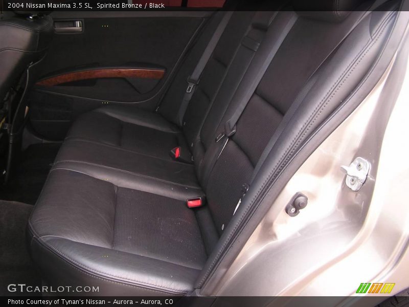 Spirited Bronze / Black 2004 Nissan Maxima 3.5 SL