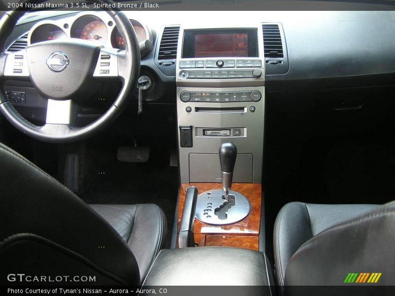 Spirited Bronze / Black 2004 Nissan Maxima 3.5 SL