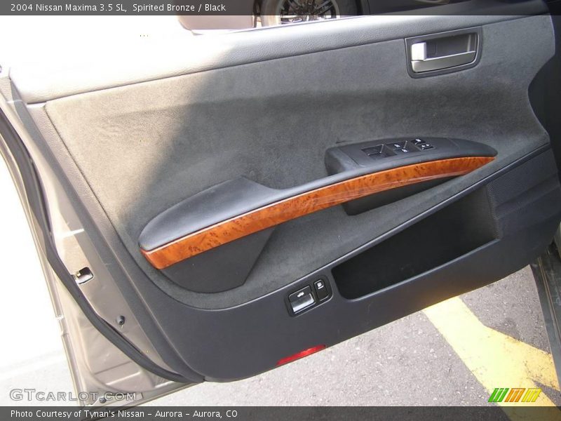 Spirited Bronze / Black 2004 Nissan Maxima 3.5 SL