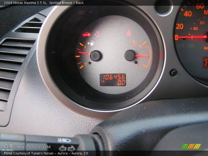 Spirited Bronze / Black 2004 Nissan Maxima 3.5 SL