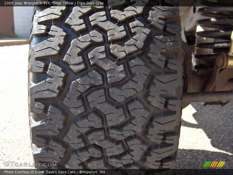 Solar Yellow / Dark Slate Gray 2006 Jeep Wrangler X 4x4