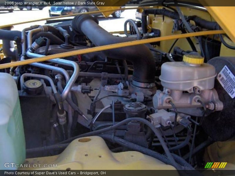 Solar Yellow / Dark Slate Gray 2006 Jeep Wrangler X 4x4