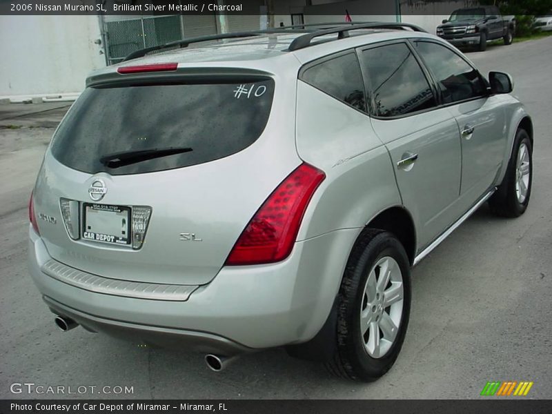 Brilliant Silver Metallic / Charcoal 2006 Nissan Murano SL