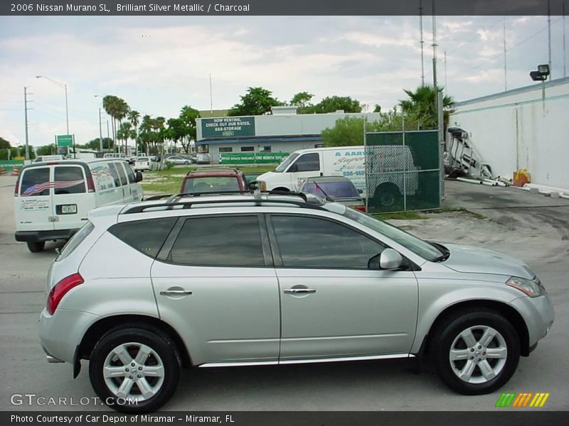 Brilliant Silver Metallic / Charcoal 2006 Nissan Murano SL