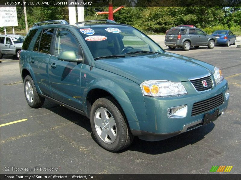 Cypress Green / Gray 2006 Saturn VUE V6 AWD