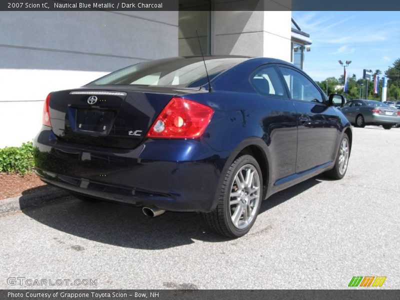 Nautical Blue Metallic / Dark Charcoal 2007 Scion tC